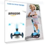 Превью Light Up 3 Wheel Kick Scooter for Kids — Push Scooters, TONBUX