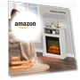 Превью Electric Fireplace with Mantel — Electric Heating Solutions, ROVSUN
