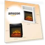 Превью Electric Fireplace with Mantel — Electric Heating Solutions, ROVSUN