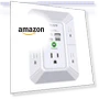 Превью Surge Protector with 5 Outlet Extender and 4 USB Charging Ports — Power Solutions & Surge Protection, QINLIANF