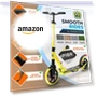 Превью Foldable Kick Scooter with Adjustable Handlebar — Push Scooters, Campior