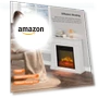 Превью Electric Fireplace with Mantel — Tabletop Fireplaces, ROVSUN