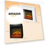 Превью Electric Fireplace with Mantel — Tabletop Fireplaces, ROVSUN