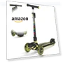 Превью Light Up 3 Wheel Kick Scooter for Kids — Push Scooters, TONBUX