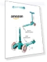 Превью Mini Deluxe Three Wheeled Scooter — Balance Bikes, Micro