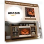 Превью Rustic Fireplace TV Stand with Fireplace Heater — Entertainment Armoires, Innoflame