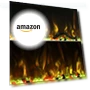Превью Smart Electric Fireplace Insert — Remotes & Thermostats, VINEMOUNT