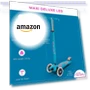 Превью Three Wheeled Lean-to-Steer Scooter with Light-Up Wheels — Push Scooters, Micro