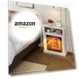 Превью Freestanding Electric Fireplace Stove Space Heater with Realistic Flame — Tabletop Fireplaces, Bonnlo