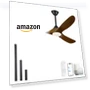 Превью Wood Ceiling Fan with Light — Ceiling Fan Wall Controls, WANGOFUN