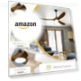 Превью Wood Ceiling Fan with Light — Ceiling Fan Wall Controls, WANGOFUN