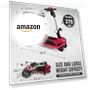 Превью Ultra Lightweight Electric Powered Folding 4 Wheel Mobility Scooter — Mobility Scooters, ZiiROBOT