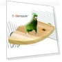Превью Fan-Shaped Platform Station Board Hamster Springboard Rest Platform — Toys, Parrot Log