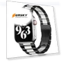 Превью Fold Buckle 3 Beads Stainless Steel Watch Band — Bands