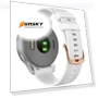 Rose Gold Steel Buckle Silicone Watch Band — Bands, Garmin