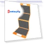 Foldable Solar Panel Portable Solar Charger — Chargers, Flashfish
