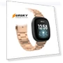 Превью Beads Stainless Steel Watch Band — Bands, Fitbit