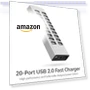 Превью 90W 20 Port USB 2.0 Fast Charger — Chargers, SABRENT