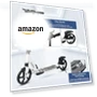 Превью Adjustable Height Folding Kick Scooter with Large Sturdy Wheels — Push Scooters, Nattork