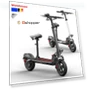 Превью 10 inch off-road adult foldable electric scooter with seat — Push Scooters