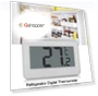 Превью Large LCD Refrigerator Thermometer with Adjustable Stand Magnet — Refrigerator