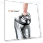 Превью Universal Voltage Double Ring Three Knife Head Electric Shaver — Grooming Essentials