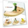 Превью Fan-Shaped Platform Station Board Hamster Springboard Rest Platform — Toys, Parrot Log