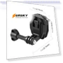 Превью Motorcycle Windshield Action Camera Mount Clip — Camera Brackets, PULUZ