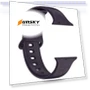 Превью 8-shaped Buckle Butterfly Embossed Silicone Watch Band — Bands, Kalebol