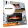 Превью 3 Sided Electric Fireplace Insert — Electric Heating Solutions, Cosmopolitan Fireplaces