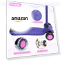 Превью LED Lighted Wheels Kids Scooter with Adjustable Handlebars — Balance Bikes, EVLIQUIL