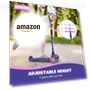 Превью LED Lighted Wheels Kids Scooter with Adjustable Handlebars — Balance Bikes, EVLIQUIL