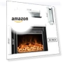 Превью Electric Fireplace Insert with Metal Trim Kit — Tabletop Fireplaces, Kentsky