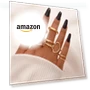 Превью Gold Stackable Rings Set for Women — Stacking, FAXHION