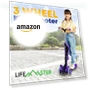 Превью Foldable Seat Kids Scooter with LED Wheel Lights — Push Scooters, Lifemaster
