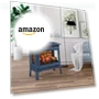 Превью Freestanding Electric Fireplace Stove Heater with 3D Flame Effect — Electric Heating Solutions, Duraflame