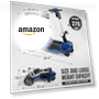 Превью Ultra Lightweight Electric Powered Folding 4 Wheel Mobility Scooter — Mobility Scooters, ZiiROBOT