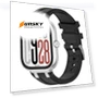 Превью Silver Metal Connector Silicone Watch Band — Bands, Xiaomi