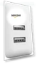Превью Two Port USB-A Wall Charger — Wall Chargers, Amazon Basics