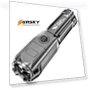 Превью Telescopic Focusing Three-gear Bright LED Flashlight — Flashlights, Smiling Shark