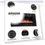 Превью 36 Inch Electric Fireplace Insert — Electric Heating Solutions, Joy Pebble