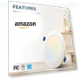 Превью 6 Inch 5CCT LED Recessed Ceiling Light with Night Light — Trim, ECOELER