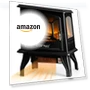 Превью Electric Fireplace Stove — Portable Electric Heaters, COSTWAY