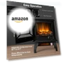 Превью Electric Fireplace Stove — Portable Electric Heaters, COSTWAY