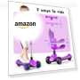 Превью Adjustable Height Kids Kick Scooter with Removable Seat — Balance Bikes, EVLIQUIL