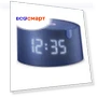 Smart Speaker Mini Plus with Clock, Blue — Portable Audio, Yandex