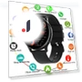 Smart Watch with Bluetooth Calling — Smartwatches, Tiktop2