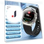 ECG 24H Heart Rate Blood Pressure Blood Oxygen Health Monitoring Smartwatch — Smartwatches, SACOSDING