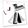 Electronic 88 Key Foldable Touch Keyboard — Portable Keyboards, Kayomart