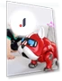Musical Robot Dog Toy with Movable Head and Limbs — Interactive Animal Companions, HOME-Auto-001